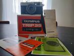Olympus Trip 35 - Complete Set met Doos & Werkende Lichtmet, Audio, Tv en Foto, Fotocamera's Digitaal, Ophalen, Olympus