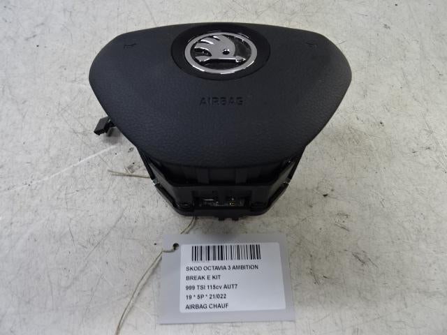 AIRBAG VOLANT Skoda Octavia Combi (5EAC) (6V0880201T), Autos : Pièces & Accessoires, Utilisé, Skoda