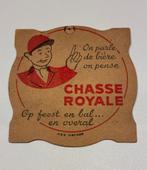 Bierviltje Chasse Royale, Ophalen of Verzenden, Gebruikt, Reclamebord