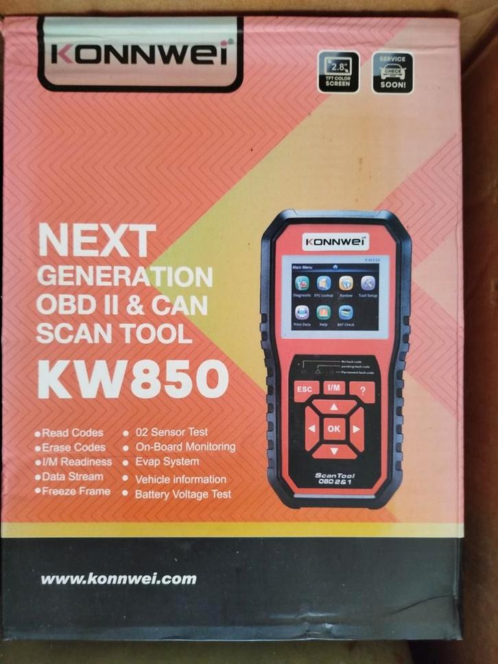 scanner KONNWEI KW850 - Neuf, jamais utilisé., Autos : Divers, Autos divers Autre, Enlèvement