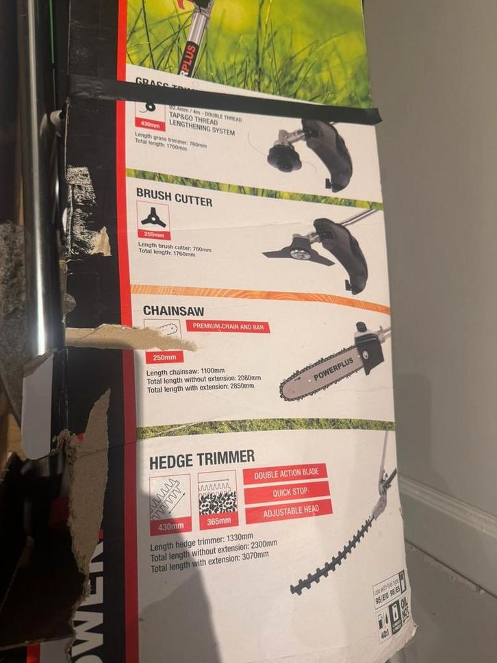 4-in-1 thermische bosmaaier, Zakelijke goederen, Machines en Bouw | Tuin, Park en Bosbouw, Motorzaag, Ophalen