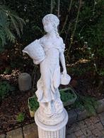 Tuinbeeld bloemenmeisje, Ophalen, Zo goed als nieuw