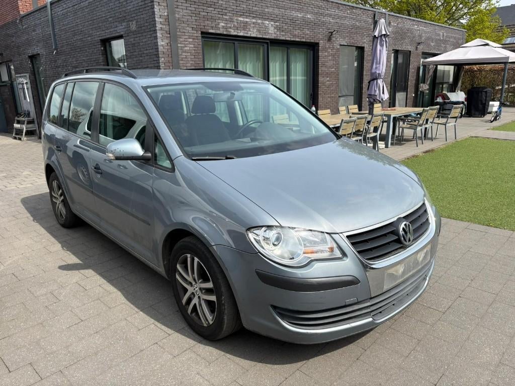 VOLKSWAGEN Touran 1.9tdi Climatiseur, Autos, Argent ou Gris, Achat, Entreprise, 5 portes