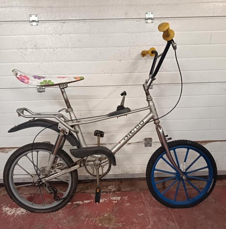 Bmx vintage BIG80, Fietsen en Brommers, Fietsen | Crossfietsen en BMX, Gebruikt, 20 tot 24 inch, Aluminium, Ophalen