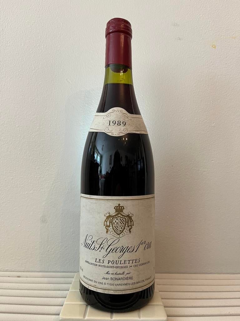 Zeldzame 1989 Nuits-Saint-Georges 1er Cru “Les Poulettes”, Collections, Enlèvement ou Envoi, Comme neuf