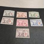 Charnière BELGIUM 394/400 avec coteau 175,00€, Timbres & Monnaies, Enlèvement ou Envoi