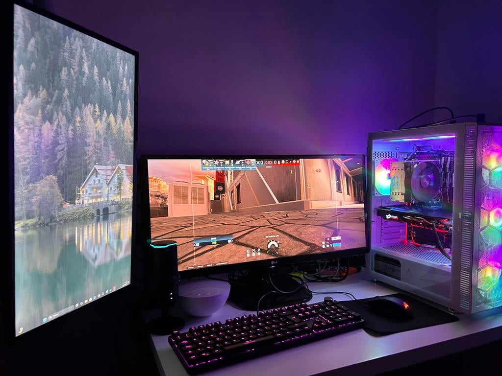 Game pc + scherm, Enlèvement, Comme neuf, Gaming