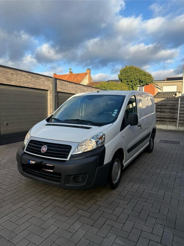 Fiat scudo tres propre, Auto's, Bestelwagens en Lichte vracht, Particulier, Fiat, Diesel, Euro 5, Handgeschakeld, Wit, Ophalen