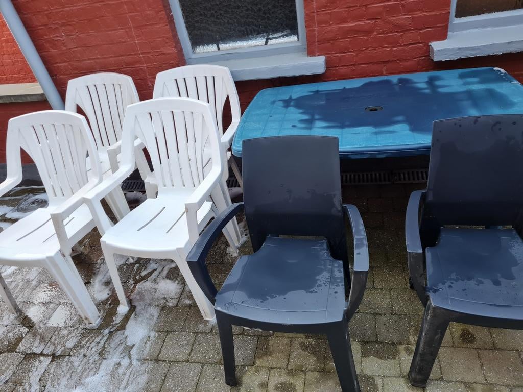 Tuinmeubelen, Enlèvement