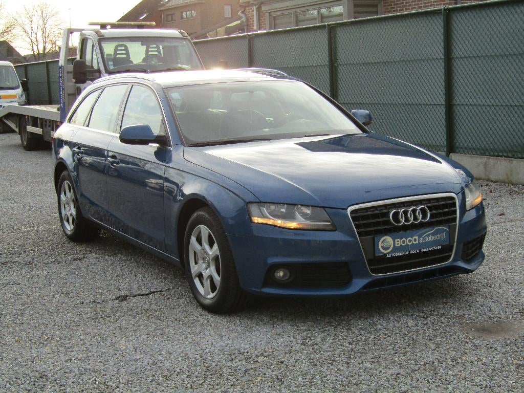 Audi A4 2.0 TDI Automaat, Euro 5, Stof, 4 cilinders, Blauw