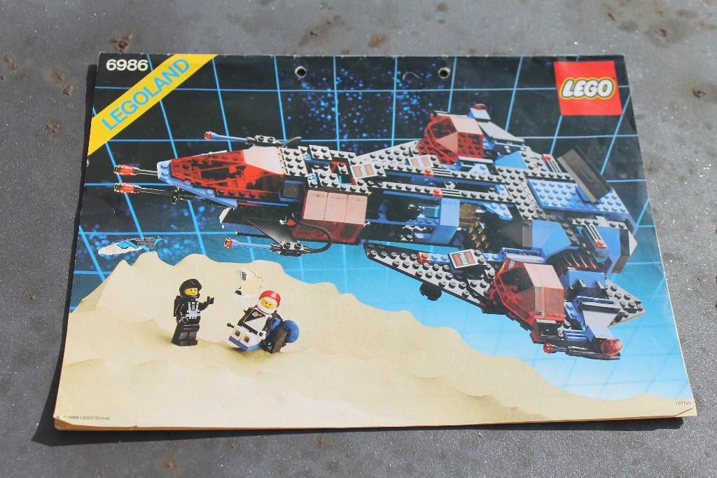 Lego 6986 Space Police I, Commandant de mission, Enlèvement ou Envoi, Utilisé, Ensemble complet, Lego