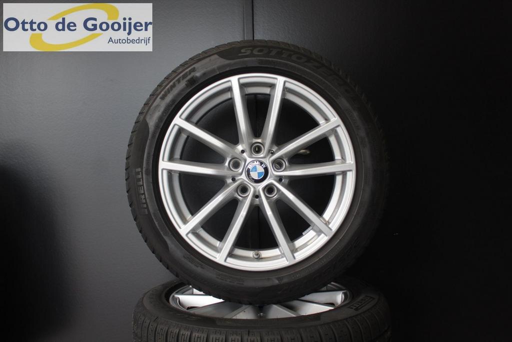 Originele BMW 3 serie Velgen 17 Inch Winterbanden 8MM, Auto-onderdelen, Banden en Velgen, Ophalen, Gebruikt, -, -