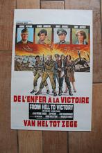 filmaffiche From Hell To Victory George Peppard filmposter, Enlèvement ou Envoi, Rectangulaire vertical, A1 jusqu'à A3, Comme neuf