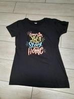 T-shirt noir avec texte imprimé — taille 158/164, Enfants & Bébés, Vêtements enfant | Taille 158, Neuf, Enlèvement ou Envoi, Chemise ou À manches longues