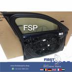 W205 DEUR COMPLEET BLAUW LINKS VOOR Mercedes C Klasse 2014-2, Utilisé, Porte, -, -