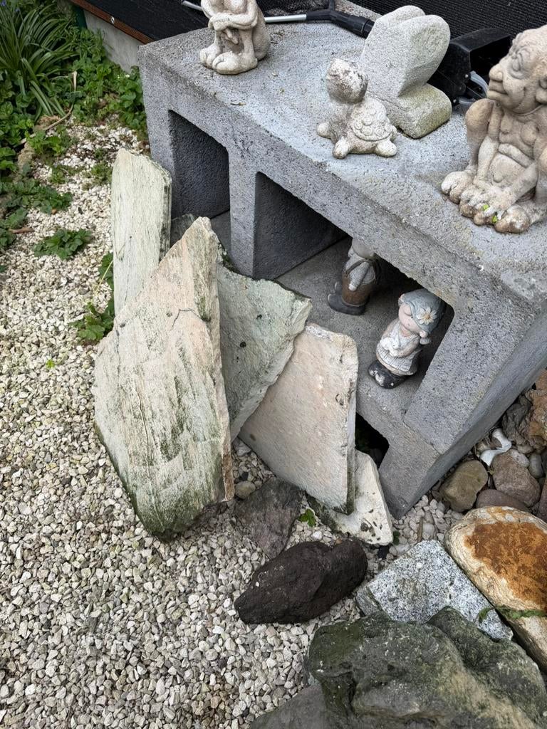 Stenen keien voor tuin of vijver, Tuin en Terras, Ophalen, Gebruikt