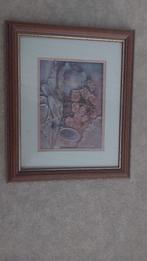 Schilderij bloemen (3D), Ophalen