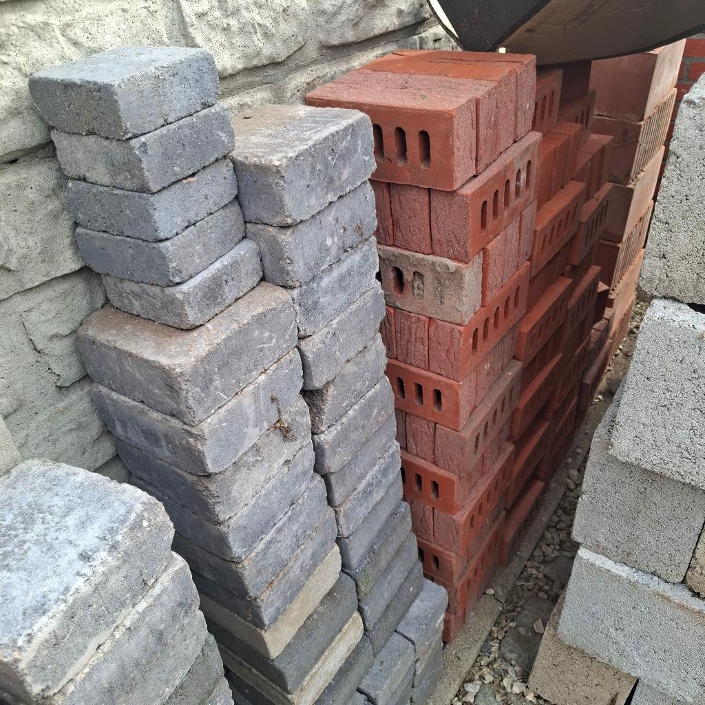 Klinkers, Tuin en Terras, Tegels en Klinkers, Ophalen, Klinkers, Zo goed als nieuw, 10 m² of meer