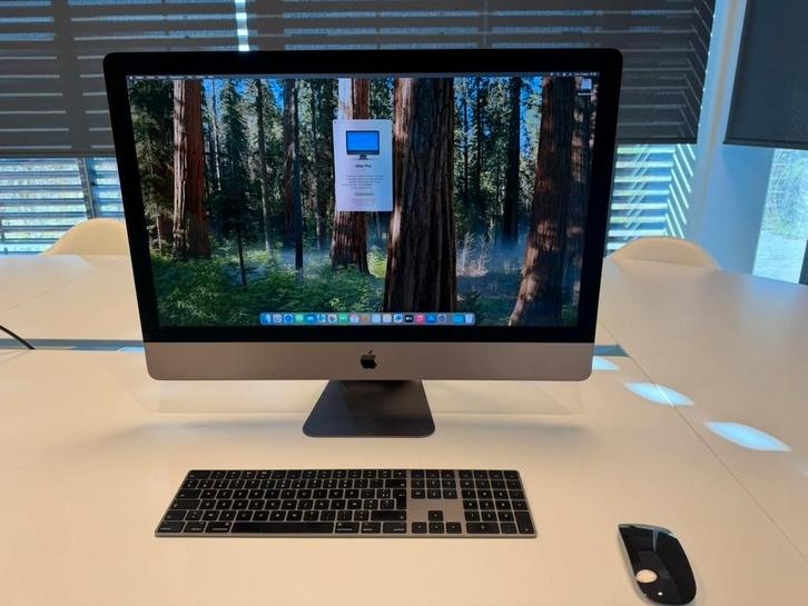 iMac Pro 3 GHz Intel Xeon W 10-core, Computers en Software, Apple Desktops, Zo goed als nieuw, iMac Pro, SSD, 3 tot 4 Ghz, 64 GB of meer