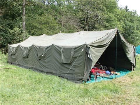 Legertenten, Caravans en Kamperen, Tenten, Zo goed als nieuw, Ophalen