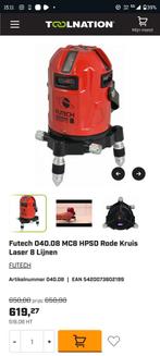 (nieuwe)Futech MC8 HPSD rode kruislijnlaser met 8 lijnen, Ophalen, Nieuw, Afstand