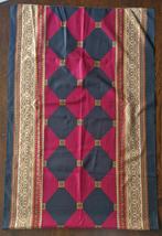 Zijden sjaal langwerpig 60x180cm, Kleding | Dames, Mutsen, Sjaals en Handschoenen, Ophalen, Zo goed als nieuw, Sjaal