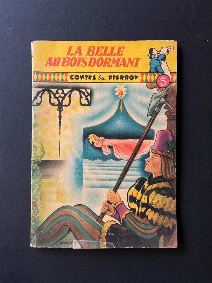 Vintage Doornroosje boek 1952 illustraties, Boeken, Kinderboeken | Jeugd | onder 10 jaar, Zo goed als nieuw, Ophalen of Verzenden