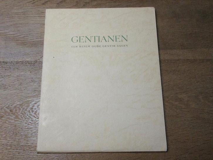 GENT GENTIANEN - OUDE GENTSE SAGEN - PAUL DE RYCK 1955 !, Livres, Histoire & Politique, Comme neuf, 20e siècle ou après, Enlèvement ou Envoi