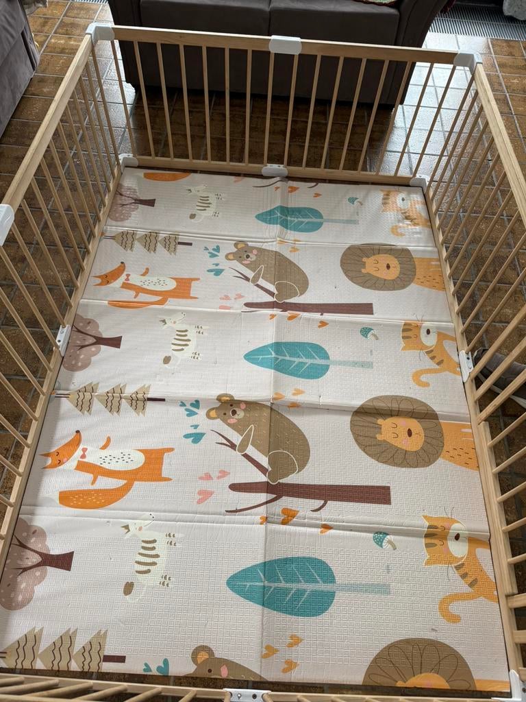 Houten park van Ladanas merk, Ophalen, Gebruikt