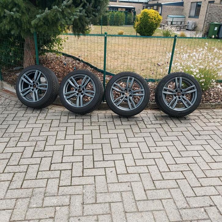 VERKOCHT ! Antraciet velgen merk ATS 225/45R18  5x120 ET 30, Autos : Pièces & Accessoires, Pneus & Jantes, Jante(s), Enlèvement