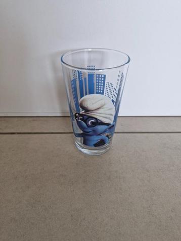 glas Smurfen  beschikbaar voor biedingen