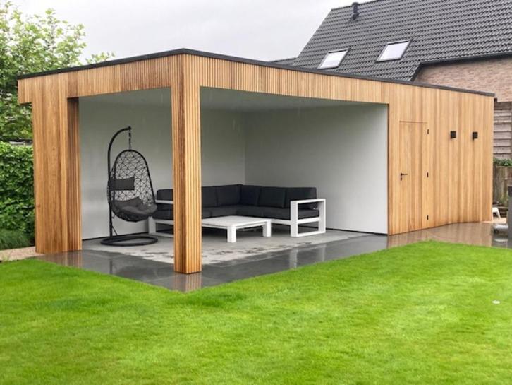 Kwalitatief tuinhuis, Tuin en Terras, Tuinhuizen, Nieuw, Tuinhuis, Hout, Ophalen of Verzenden