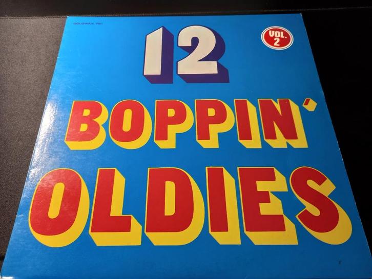 12 Boppin' Oldies Vol.2 - Popcorn Oldies, Cd's en Dvd's, Vinyl | R&B en Soul, Zo goed als nieuw, Soul of Nu Soul, 1960 tot 1980