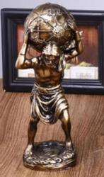 Belle statue en bronze Atlas (20 cm), Enlèvement ou Envoi, Neuf