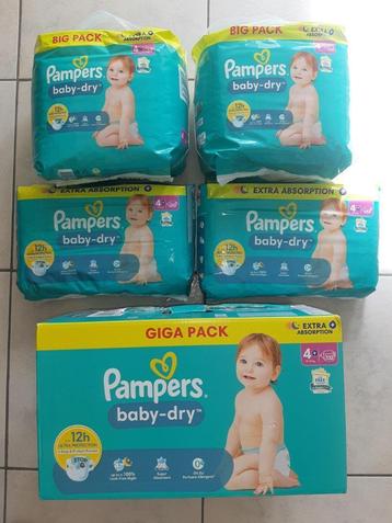 Pampers nr.4+ Baby Dry Extra Absorption 40, 54 ou 132 pcs