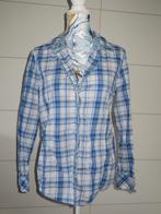 Dames hemd - blouse - blauw-wit - Vogele - EU40  - katoen, Maat 38/40 (M), Charles vogele, Blauw, Nieuw