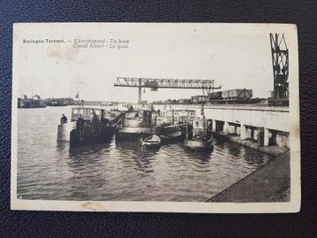 Postkaart Beringen Tervant Albertkanaal De kaai beschikbaar voor biedingen