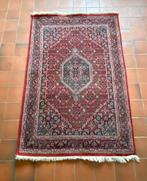 Antiek handgeknoopt Indisch tapijt met certificaat etiket, Ophalen