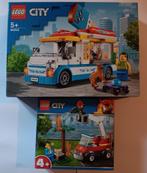 LOT Lego 60253 + 60212 Camion de glaces + Extinction du feu, Enfants & Bébés, Ensemble complet, Lego, Enlèvement ou Envoi, Neuf