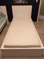 Eenpersoonsbed, Huis en Inrichting, Slaapkamer | Bedden, Ophalen, Gebruikt, 90 cm, Eenpersoons