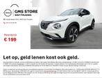 Nissan Juke 1.6 Hybrid 145 N-Design, Auto's, Nissan, Stof, Gebruikt, 4 cilinders, Wit
