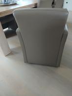 Eetkamerstoelen, Huis en Inrichting, Stoelen, Ophalen, Overige kleuren, Leer, Zo goed als nieuw