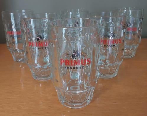 6 grandes chopes à PRIMUS 0,5L.  ÉTAT NEUF !, Verzamelen, Glas en Drinkglazen, Nieuw, Ophalen