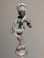 Dansende Devi Parvati - brons - midden 19e, Antiek en Kunst, Ophalen of Verzenden