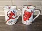 Lot de 2 tasses football, Maison & Meubles, Tasse(s) et/ou soucoupe(s), Autres styles, Enlèvement ou Envoi, Neuf