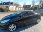 Peugeot 207 cabrio Roland Garros, Auto's, Voorwielaandrijving, Zwart, 4 cilinders, 1600 cc
