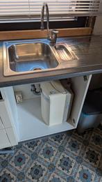 Spoelbak incl. kraan met boiler, Ophalen, Zo goed als nieuw