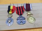 Vintage 3 medailles in nieuwstaat bekijk alle 5 foto's, Verzamelen, Militaria | Algemeen, Overige soorten, Ophalen of Verzenden