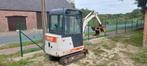 Minigraver bobcat, Ophalen, Graafmachine