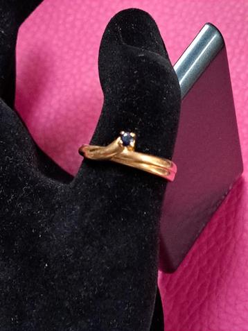 Bague en or 18k 3,06g taille 57